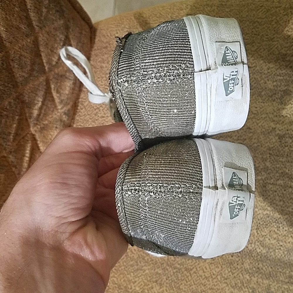 Vans Authentic Core Classic Multicolor Sparkly Me… - image 4